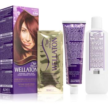 Wella Wellaton Permanent Colour Crème barva na vlasy odstín 5/66 Aubergine