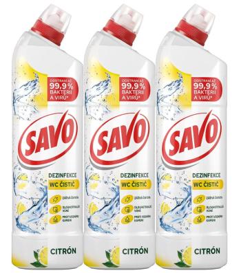 Savo WC Citrón 3 x 700 ml