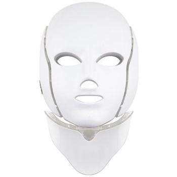 PALSAR7 Ošetřující LED maska na obličej a krk (bílá) (8594192901112)