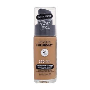 Revlon Colorstay Combination Oily Skin SPF15 30 ml make-up pro ženy 370 Toast na smíšenou pleť; na mastnou pleť; na problematickou pleť s akné