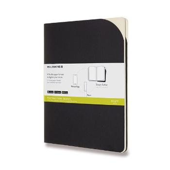 Sešity Moleskine Smart 2KS - měkké desky - XL, čistý 0264/3139101