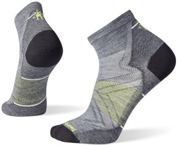 Smartwool RUN ZERO CUSHION ANKLE medium gray Velikost: M ponožky