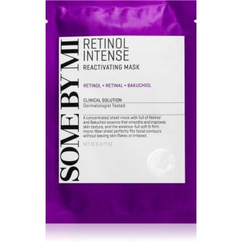 Some By Mi Retinol Intense Reactivating Mask protivrásková plátýnková maska pro zralou pleť 22 g