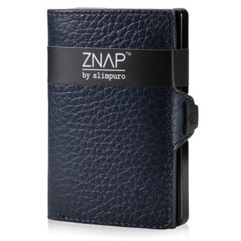 Slimpuro ZNAP, portofel subțire, 8 cărți, compartiment pentru monede, 8 × 1,5 × 6 cm (L × Î × l), protecție RFID