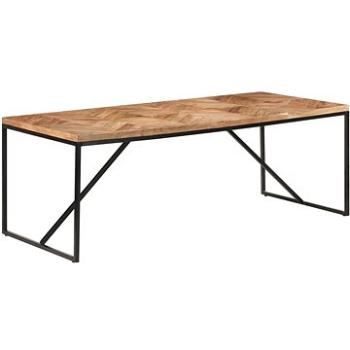 Jídelní stůl 200 × 90 × 76 cm masivní akácie a mangovník (323554)