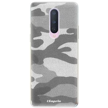iSaprio Gray Camuflage 02 pro OnePlus 8 (graycam02-TPU3-OnePlus8)