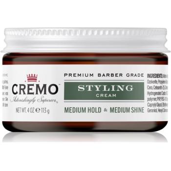 Cremo Hair Styling Cream Medium Styling hydratační stylingový krém na vlasy pro muže 113 g