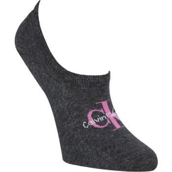 Calvin Klein JEANS LOGO SNEAKER Dámské ponožky, tmavě šedá, velikost UNI