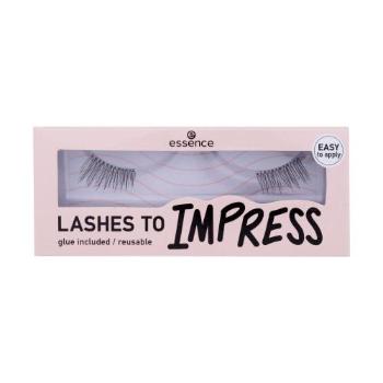 Essence Lashes To Impress 03 Half Lashes 1 ks umělé řasy pro ženy