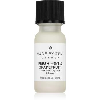 MADE BY ZEN Fresh Mint & Grapefruit vonný olej 15 ml