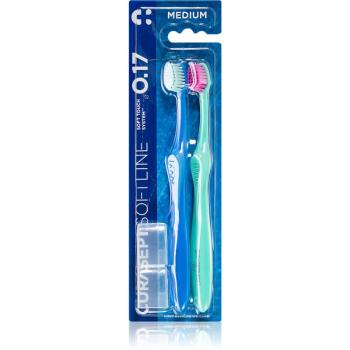 Curasept Softline 0.17 Medium 2pack zubní kartáček 2 ks