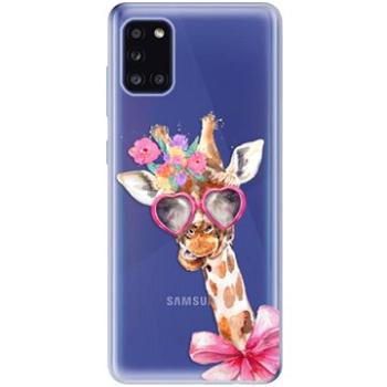iSaprio Lady Giraffe pro Samsung Galaxy A31 (ladgir-TPU3_A31)