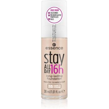 Essence Stay ALL DAY 16h voděodolný make-up odstín 15 Soft Creme 30 ml