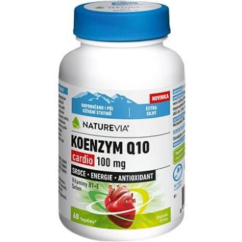 NatureVia Koenzym Q10 Cardio 100mg 60 kapslí (4635364)