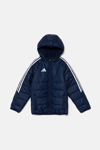 Dětská bunda adidas Performance TIRO24 WINTJKTY tmavomodrá barva, IR9501