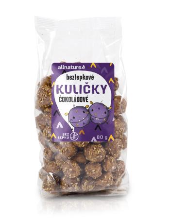 Allnature Kuličky čokoládové 80 g