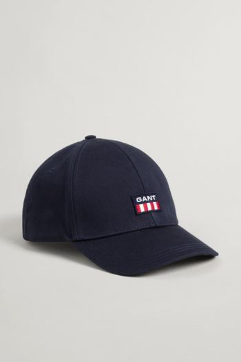 KŠILTOVKA GANT D1. GANT RETRO SHIELD TWILL CAP modrá None