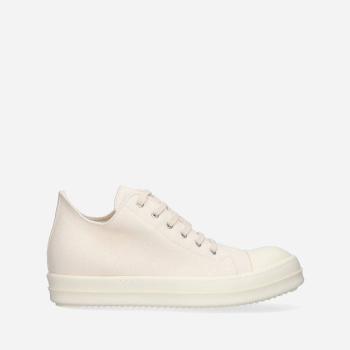 Pánské tenisky Rick Owens Drkshdw Denim Shoes Low Sneaks DU02B4802 DQ NATURAL / MILK / MILK