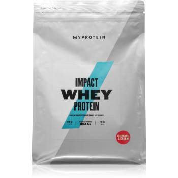 MyProtein Impact Whey Protein syrovátkový protein příchuť Strawberries & Cream 2500 g