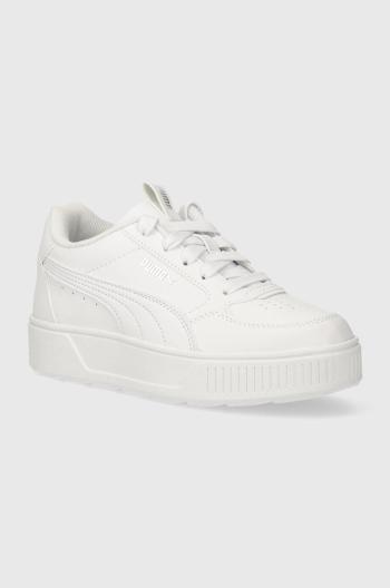 Dětské sneakers boty Puma Karmen Rebelle PS bílá barva