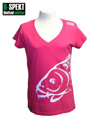R-spekt tričko lady carper růžové-velikost l