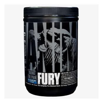 Předtréninkový stimulant Animal Fury 490 g modrá malina - Universal Nutrition
