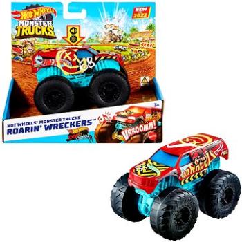 Hot Wheels Monster Trucks Svítící a rámusící vrak (194735034307)