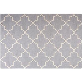 Šedý bavlněný koberec 160x230 cm SILVAN, 57826 (beliani_57826)