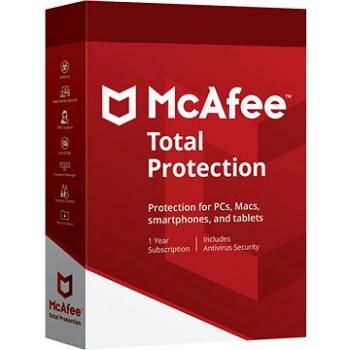 McAfee Total Protection (elektronická licence)