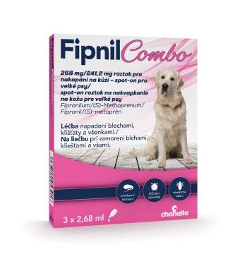 Fipnil Combo 268/241.2 mg spot-on Dog L 3x2,68 ml