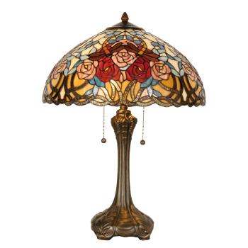 Stolní lampa Tiffany - Ø 46*64 cm 5LL-5389