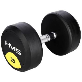 Pogumovaná jednoruční činka HMS HG Pro 25 kg (17-66-161)