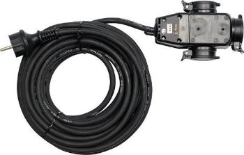 Yato prodlužovací kabel s gumovou izolací 20m -3zásuvky YT-81162