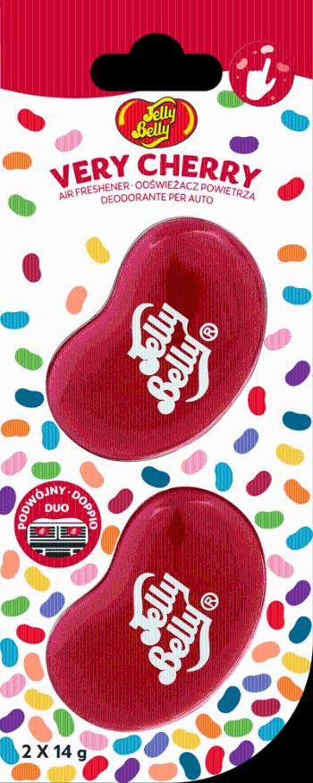 Jelly Belly Vent Stick Very Cherry - Třešeň s extra esencí, 2 pack