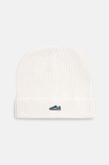 Bavlněná čepice Puma Classics Graphic Short Beanie bílá barva, 025680