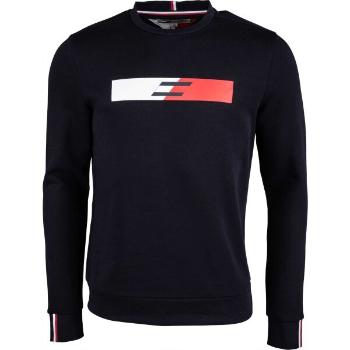 Tommy Hilfiger GRAPHIC CREW Pánská mikina, tmavě modrá, velikost M