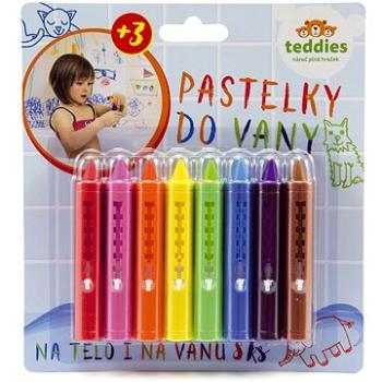 Teddies Pastelky do vany 8 ks (8592190114022)