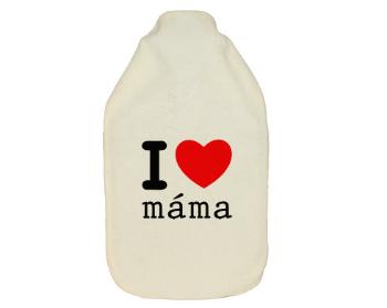 Termofor zahřívací láhev I love máma