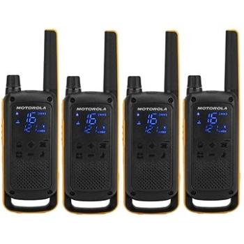 Motorola TLKR T82 Extreme, Quadpack, žlutá/černá (B8P00810YDEMAQ)