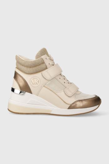 Sneakers boty MICHAEL Kors Gentry béžová barva, 43F3GYFE4D