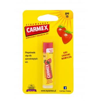 Carmex Strawberry SPF15 4,25 g balzám na rty pro ženy