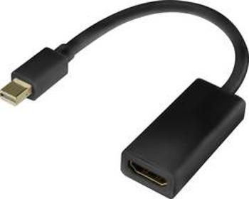 DisplayPort / HDMI adaptér Renkforce [1x mini DisplayPort zástrčka - 1x HDMI zásuvka], černá