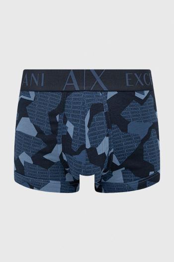 Boxerky Armani Exchange pánské, tmavomodrá barva