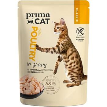 PrimaCat Kapsička Filety s drůbežím ve šťávě 85g (6430069586568)