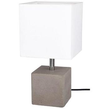 Stolní lampa STRONG SQUARE 1xE27/25W/230V beton (117242)
