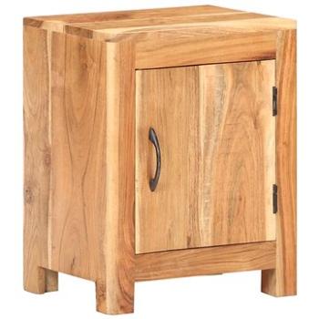 Noční stolek 40 x 30 x 50 cm masivní akáciové dřevo (320474)