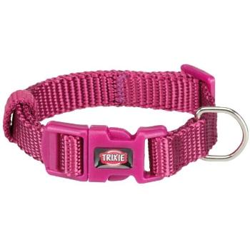 TRIXIE PREMIUM COLLAR S-M Obojek pro psa, vínová, velikost