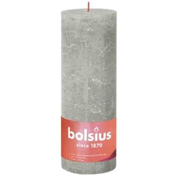 BOLSIUS rustikální sloupová šedý písek 190 × 68 mm (8717847148179)