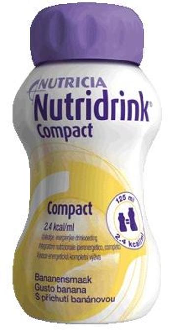 Nutridrink Compact Protein Banán perorální roztok 4 x 125 ml