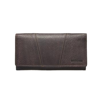 Lagen Dámská peněženka kožená W-2025/W Hnědá